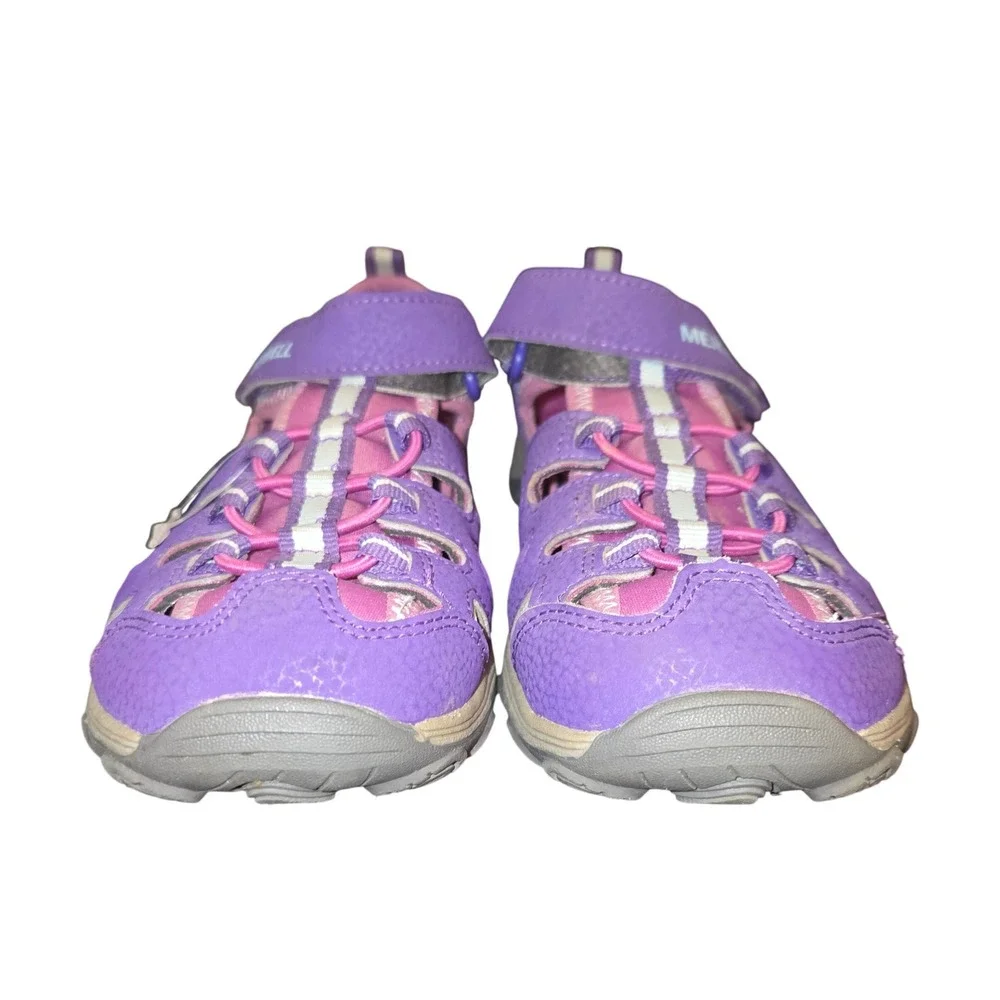 Merrell Hydro H20 Water Hiking Shoes Big Girls Size 4 Berry Pink Purple MK165683